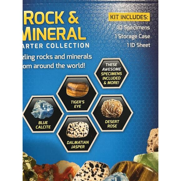 STEM toys: 12-in-1 STEM Solar Robot Kit And Rock And Mineral Set- Gifts for Kids - Picture 8 of 8
